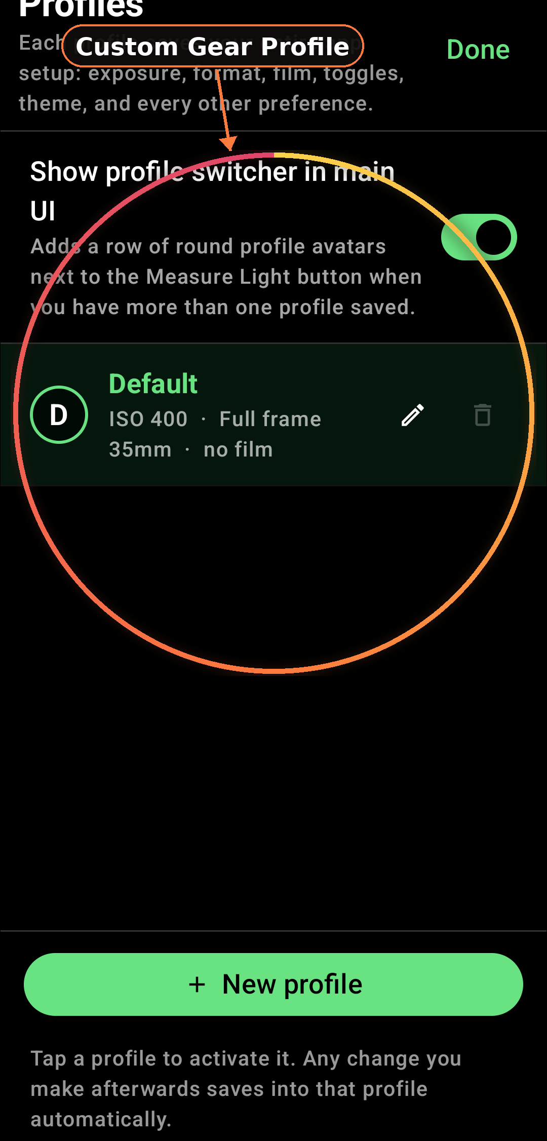 Custom Gear Profiles named bundles additional view 2