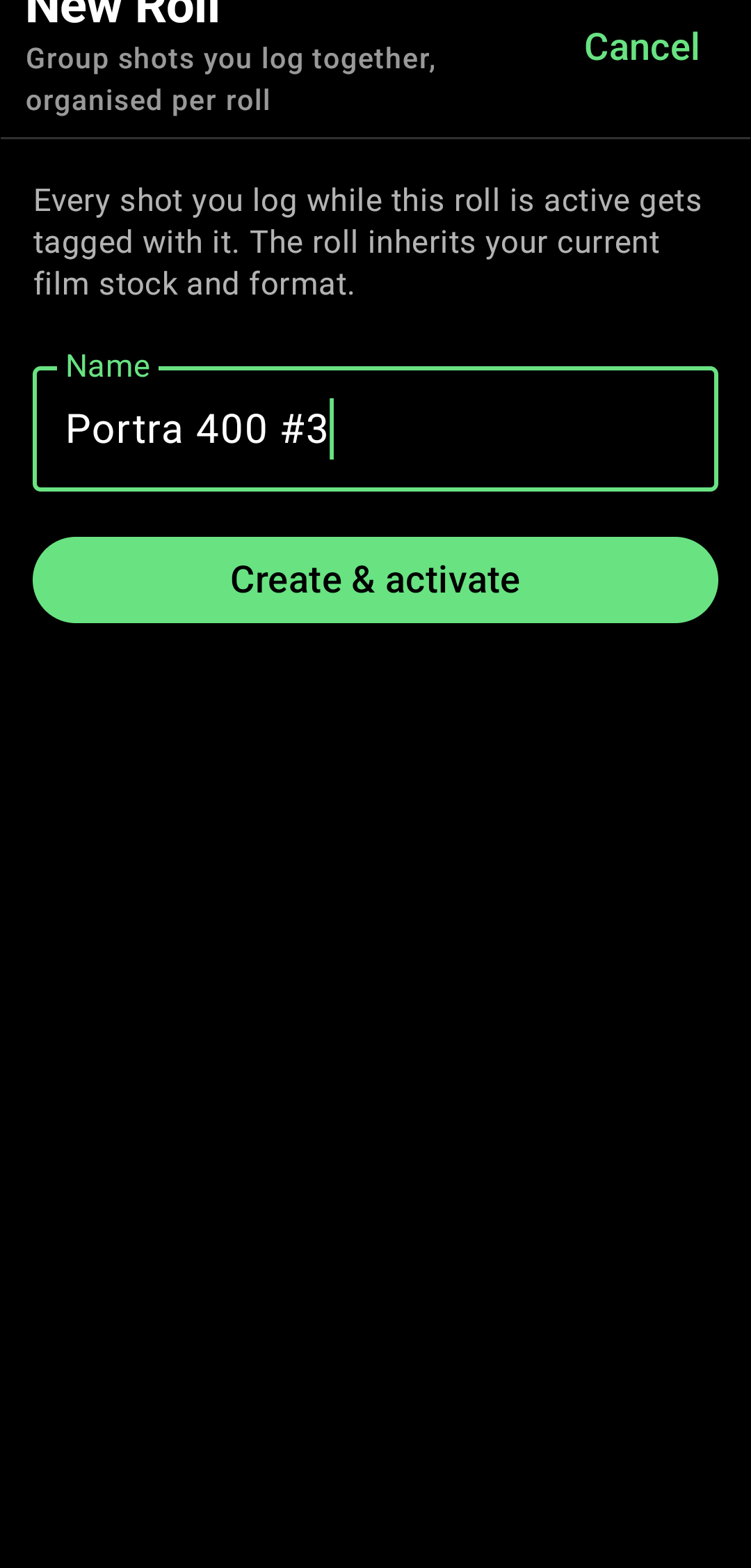 Roll Tracking and Grouping additional view 4