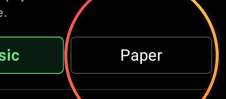 Paper theme main UI rework — annotated detail 1