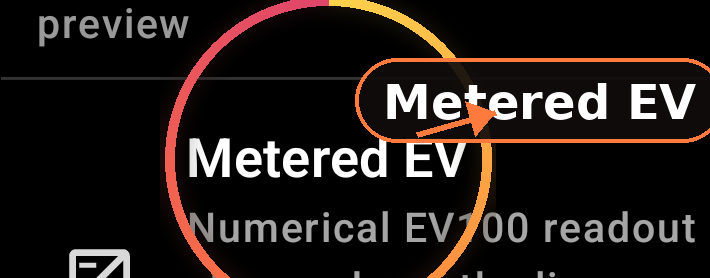 Metered EV — annotated detail 1