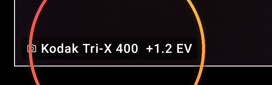 Film latitude and clipping warnings additional view 2